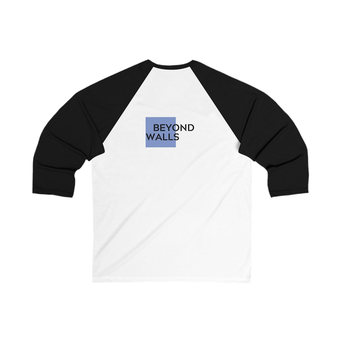 Cookham, UK Field - Unisex 3\4 Sleeve Baseball Tee