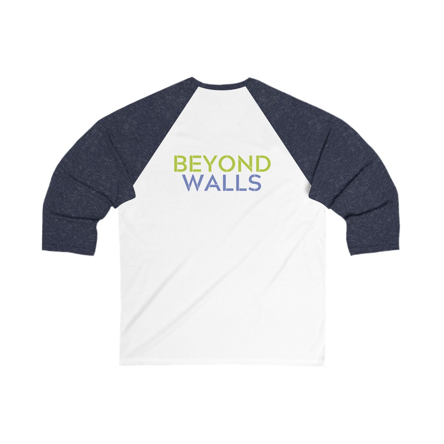Fist Bump Unisex Quarter Sleeve Baseball Tee