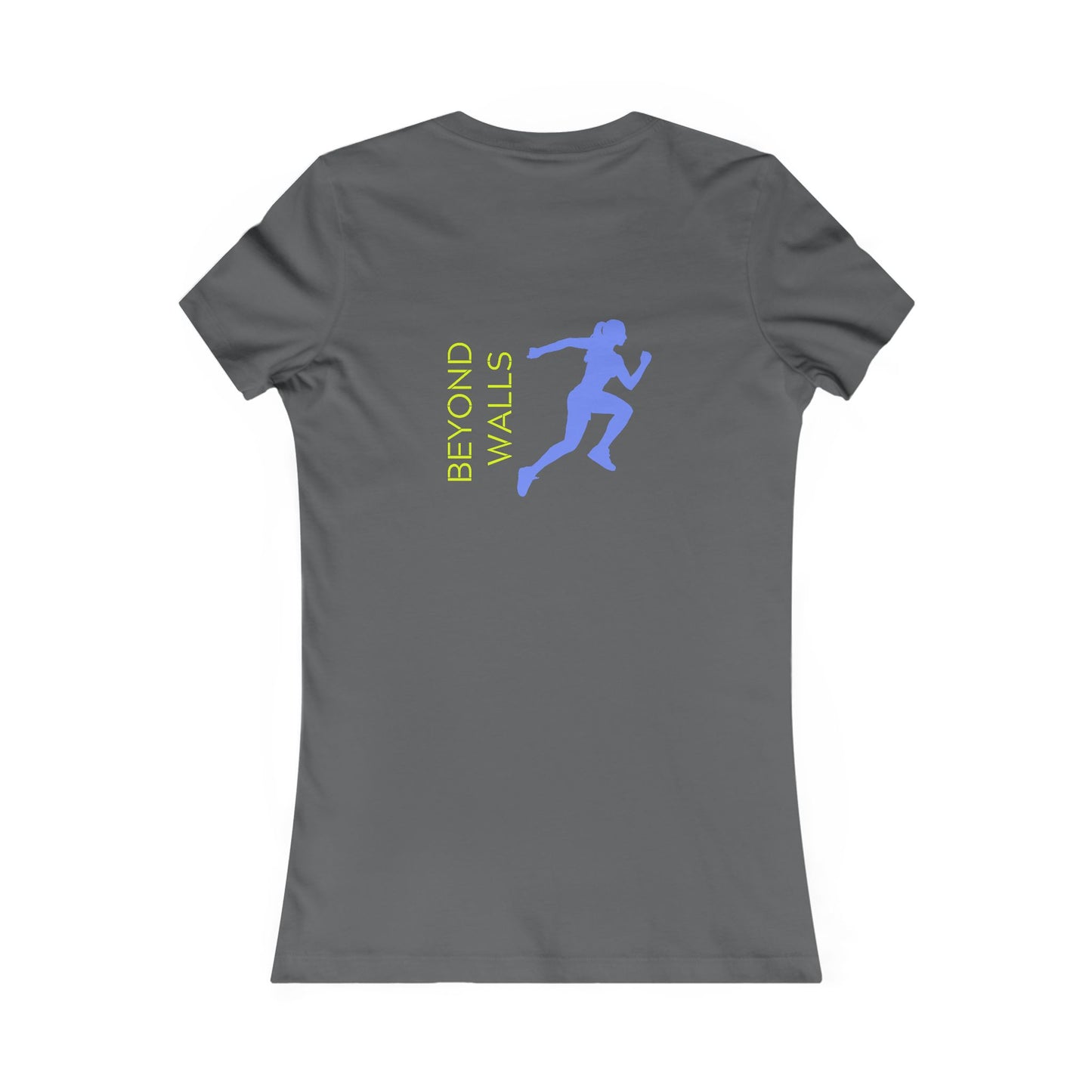 Beyond Walls Motivational Words Women's Fitted Tee