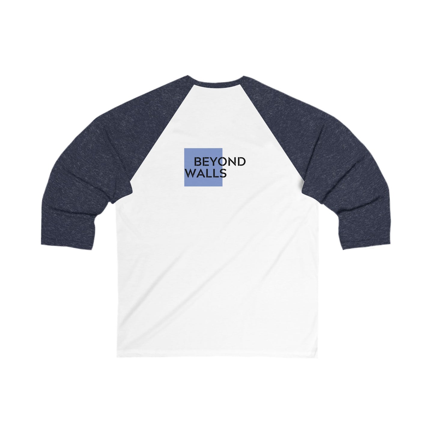 Cookham, UK Field - Unisex 3\4 Sleeve Baseball Tee