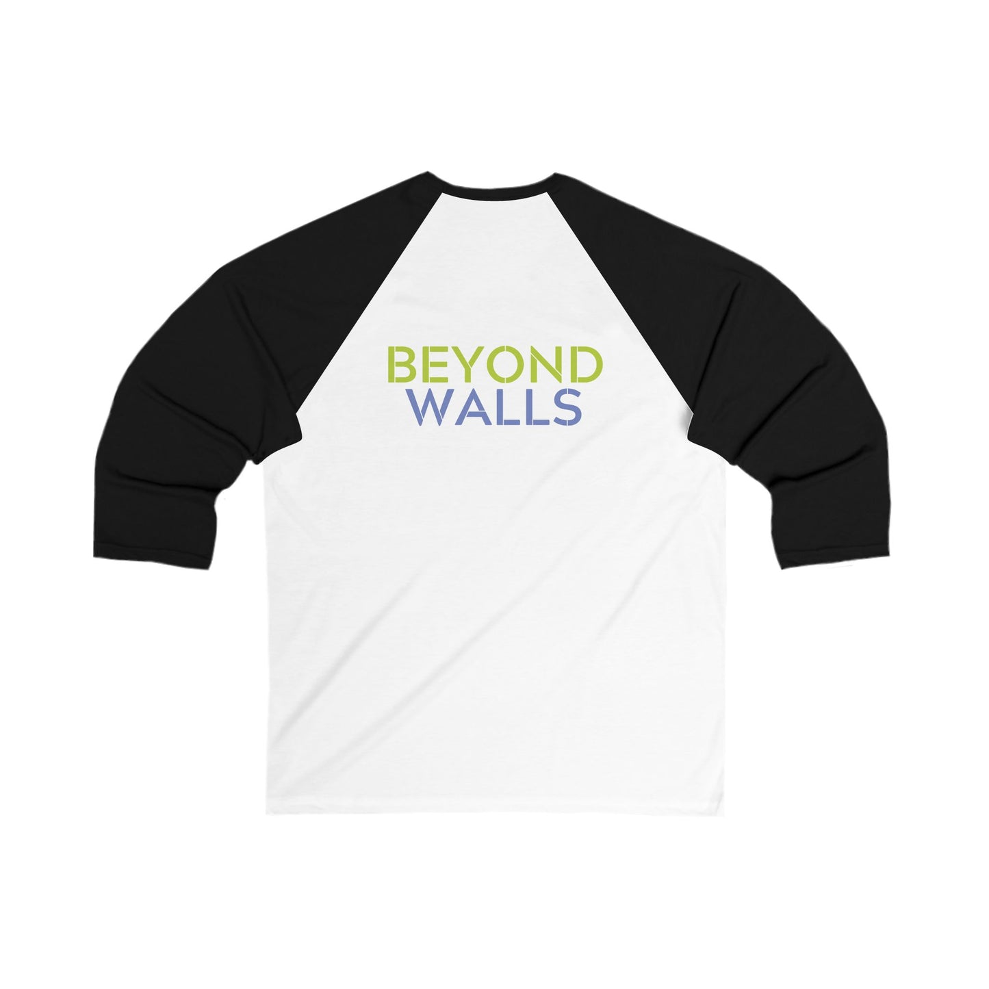 Fist Bump Unisex Quarter Sleeve Baseball Tee