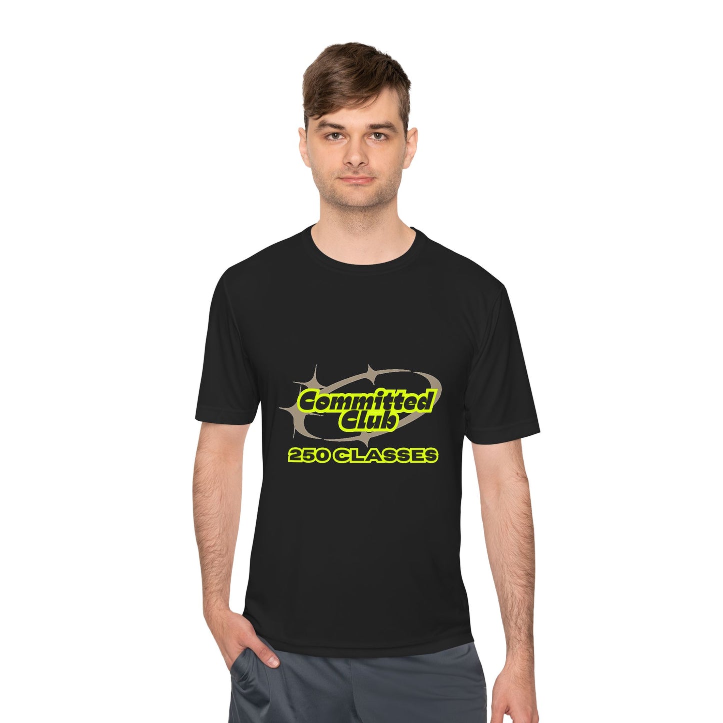 Unisex Moisture-Wicking Tee with Motivational Messages | Fitness, Gym, Sports, Casual Wear, Gift for Active Lifestyles