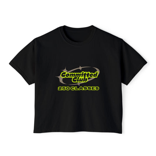 Boxy Graphic Tee - Motivational Workout Shirt, Everyday Comfort Tee, Fitness Gift, Casual Wear, Inspirational Apparel